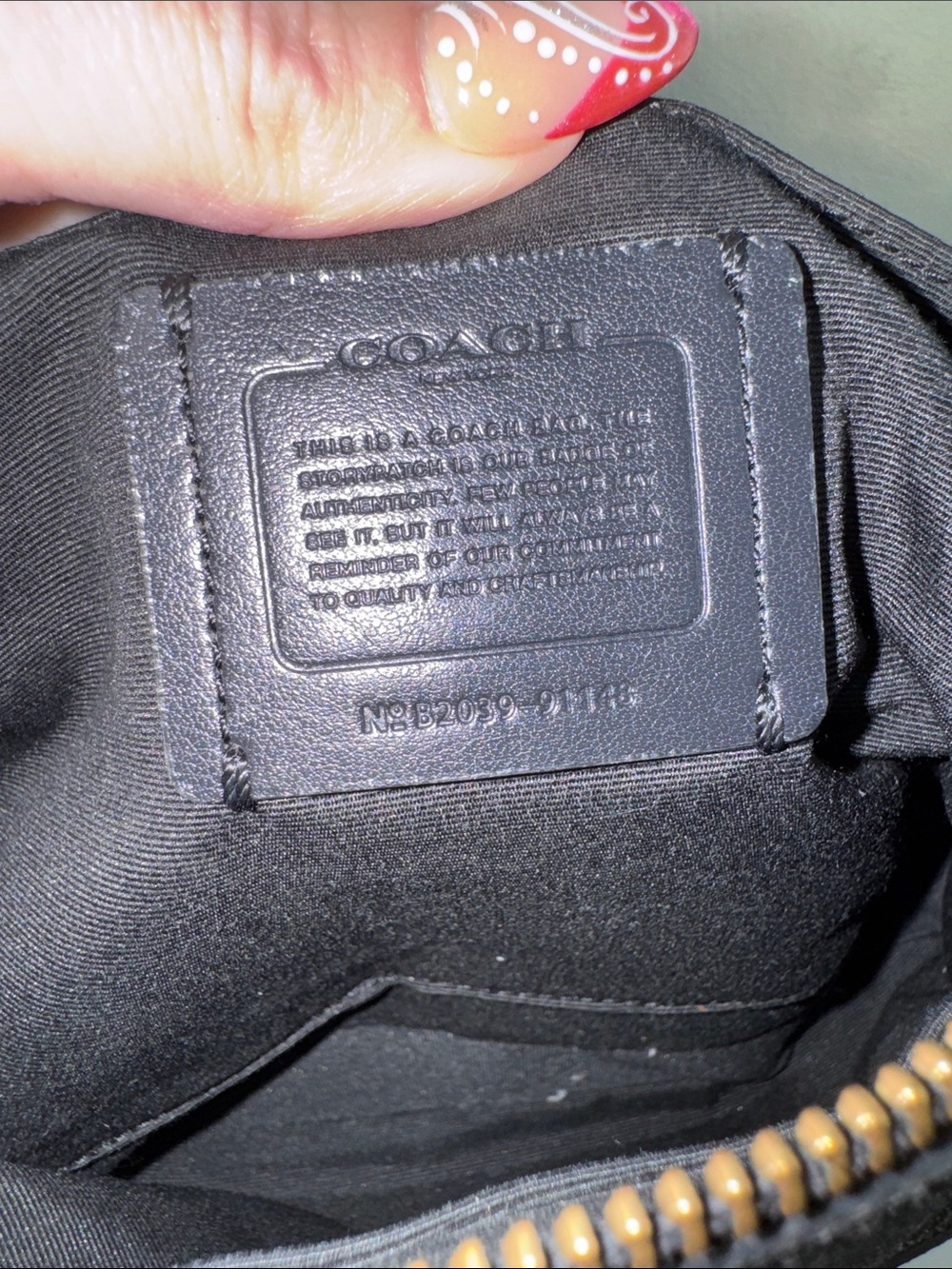 Coach Rowan File Bag REHAB NEEDS REPAIR - AS IS LISTING - Picture 5 of 6